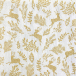 Preview: Paviot napkin my little forest, white-gold